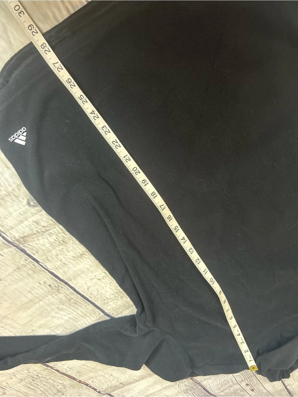 adidas golf Black fleece Long-Sleeve Turtleneck Top